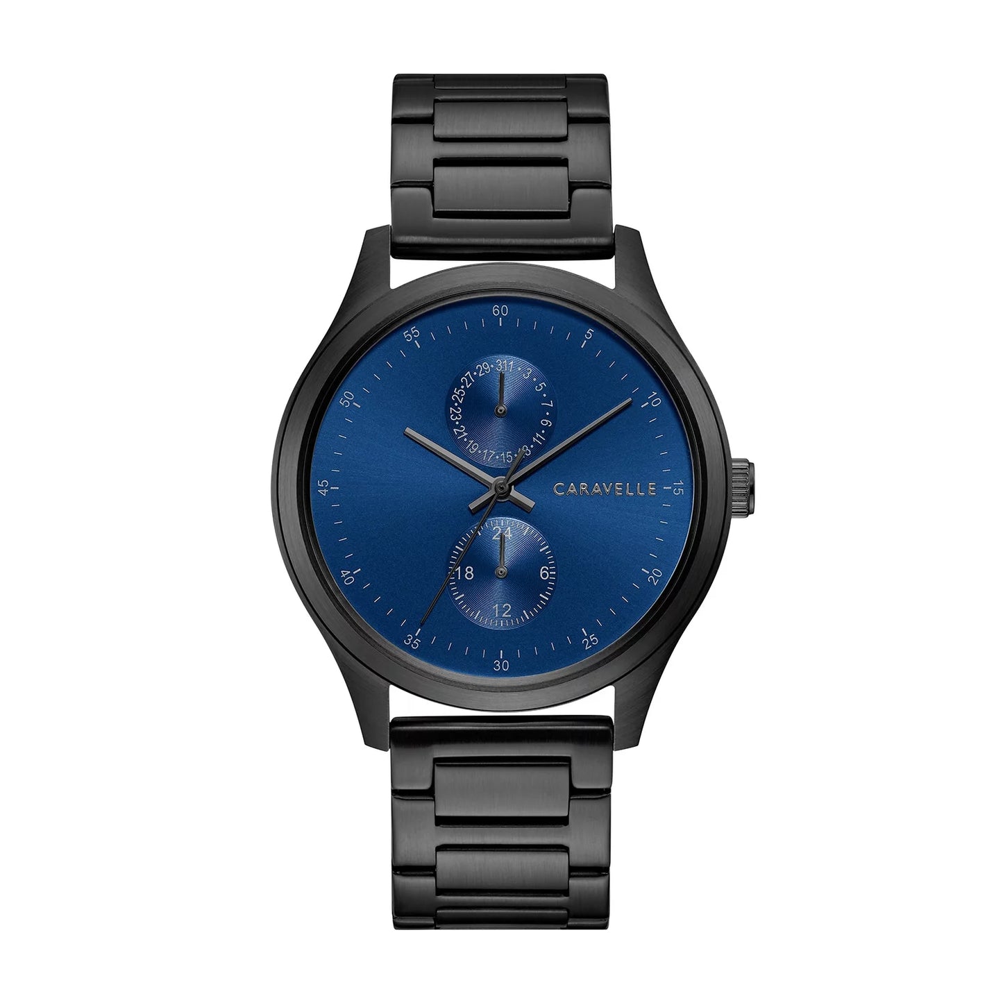 Designed by Men'S Blue Dial Stainless Steel Watch - 45C116, 30M